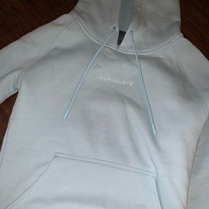 Alphalethe Light Blue Performance Hoodie
